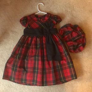 Polo ralph lauren tartan dress
